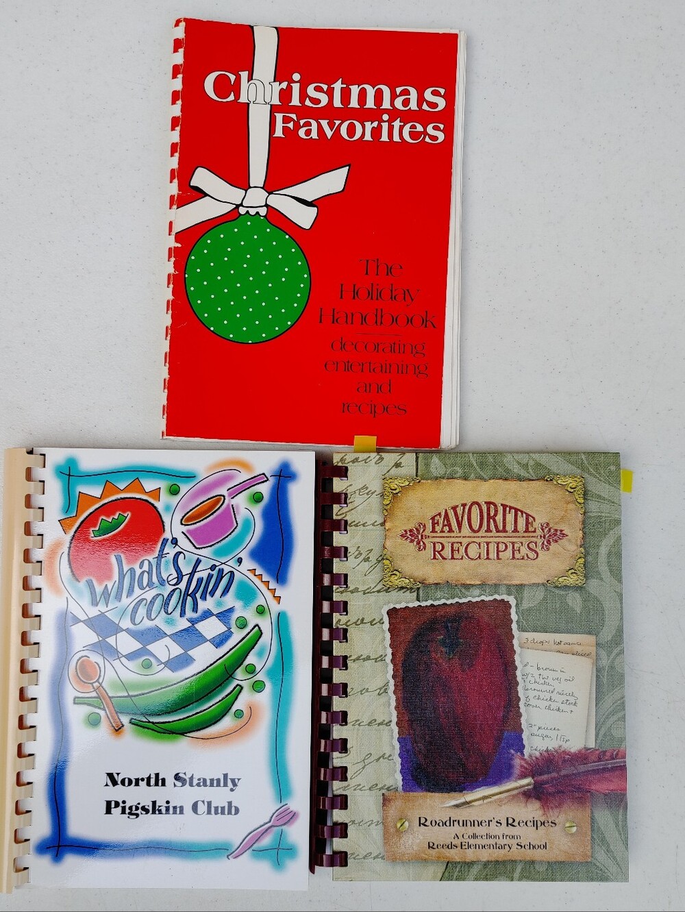Assorted Holiday & Community Recipe Cookbooks from North Carolina (551)